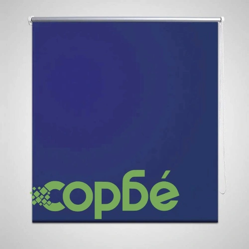 Руло щора 160 х 230 см, цвят морскосин ➤ топ цена ➤ sorbe.bg