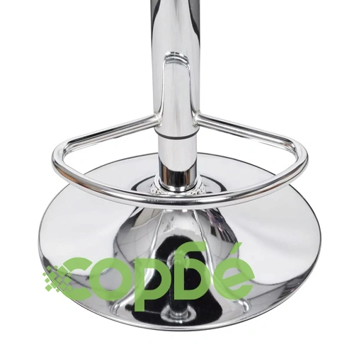 Бар табуретки, 2 бр, черни, изкуствена кожа ➤ топ цена ➤ sorbe.bg