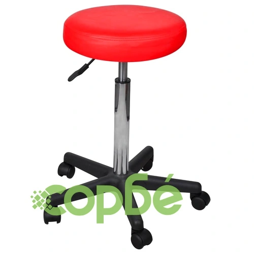 Офис табуретка, червена ➤ топ цена ➤ sorbe.bg