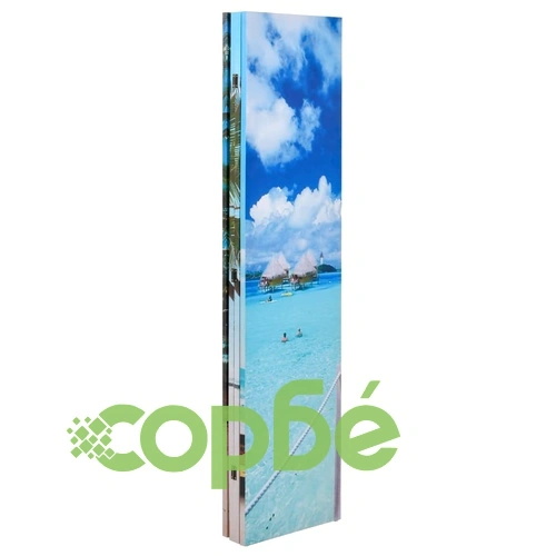 Сгъваем параван за стая, 160x170 см, плаж ➤ топ цена ➤ sorbe.bg