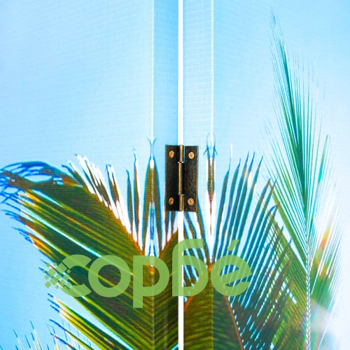 Сгъваем параван за стая, 200x170 см, плаж  ➤ топ цена ➤ sorbe.bg