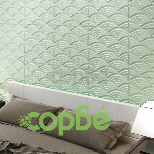 Стенен панел, 3D лъкови дъги, 0,5 мх 0,5 м, 24 панела, 6 м² ➤ топ цена ➤ sorbe.bg