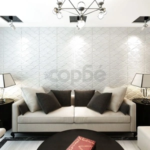 Стенен панел, 3D лъкови дъги, 0,5 мх 0,5 м, 24 панела, 6 м²