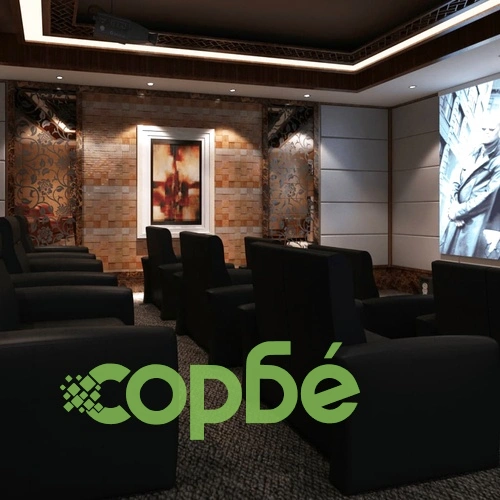 2-местен реклайнер за домашно кино, черен, изкуствена кожа ➤ топ цена ➤ sorbe.bg