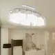 Лампа за таван с 6 елипсовидни стъклени абажура, за крушки тип Е14 