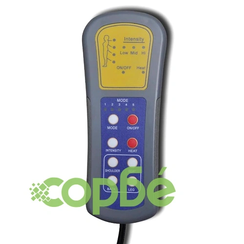 Масажен лаундж стол, бял, изкуствена кожа ➤ топ цена ➤ sorbe.bg