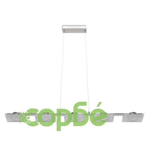 LED полилей 100 см с акрилни абажури, топло бяла светлина, 5 x 5 W ➤ топ цена ➤ sorbe.bg