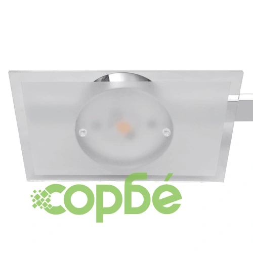 LED полилей 100 см с акрилни абажури, топло бяла светлина, 5 x 5 W ➤ топ цена ➤ sorbe.bg