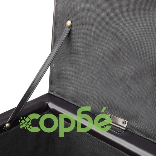 Дълга пейка за съхранение, дърво, кафява ➤ топ цена ➤ sorbe.bg