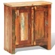 Шкаф от регенерирано дърво в старинен стил с две врати 