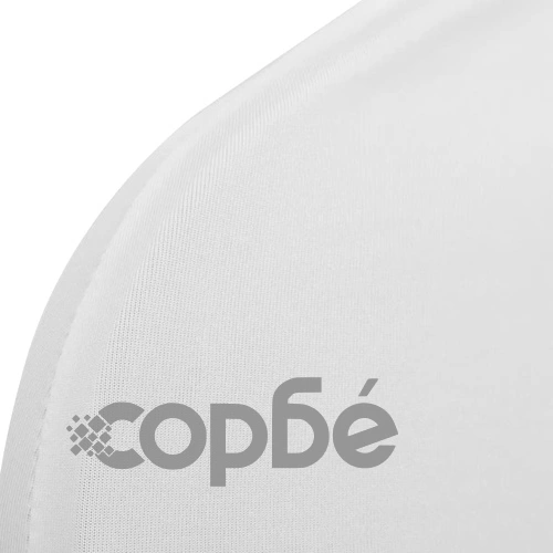 Еластични калъфи за столове, бели - 6 броя ➤ топ цена ➤ sorbe.bg