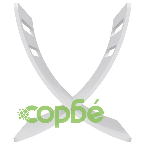 Дървена поставка за списания, подова, бяла ➤ топ цена ➤ sorbe.bg