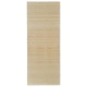 Правоъгълен естествен бамбуков килим 80х300 см