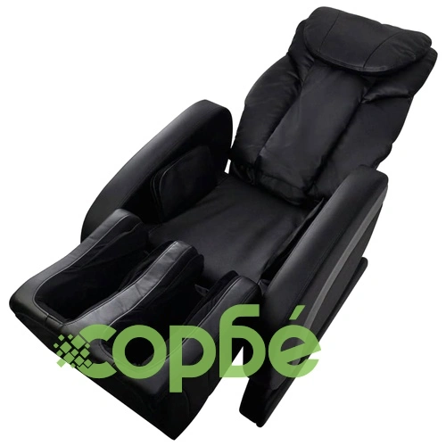 Масажен стол, черен, изкуствена кожа ➤ топ цена ➤ sorbe.bg