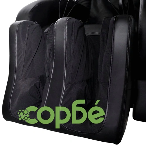 Масажен стол, черен, изкуствена кожа ➤ топ цена ➤ sorbe.bg