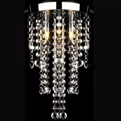 Лампа за таван с кристални орнаменти