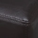 Пейка, 139,5 см, тъмнокафява, изкуствена кожа