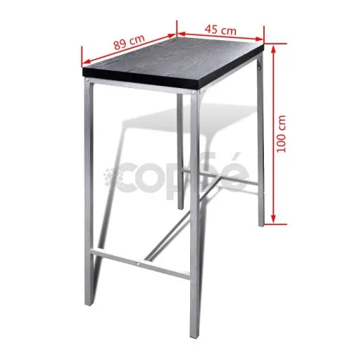 Комплект маса и два стола за кухни/барове/кафенета  ➤ топ цена ➤ sorbe.bg