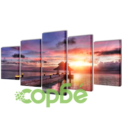 Декоративни панели за стена Беседка на плажа, 200 x 100 см ➤ топ цена ➤ sorbe.bg