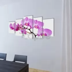 Декоративни панели за стена Орхидея, 200 x 100 см