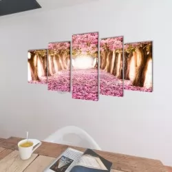 Декоративни панели за стена Черешов цвят, 200 x 100 см