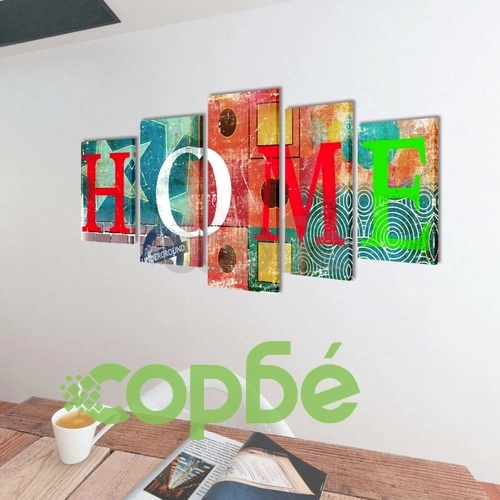 Декоративни панели за стена Цветен дом, 200 x 100 см ➤ топ цена ➤ sorbe.bg