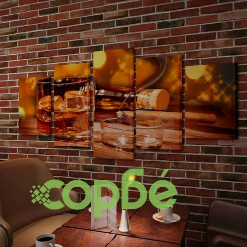 Декоративни панели за стена Уиски и пура, 200 x 100 см ➤ топ цена ➤ sorbe.bg