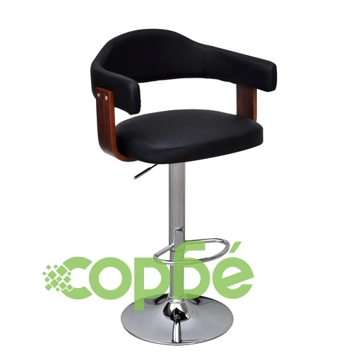 Бар табуретки, 2 бр, извито дърво ➤ топ цена ➤ sorbe.bg