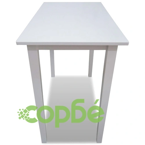 Дървена бар маса, бяла  ➤ топ цена ➤ sorbe.bg