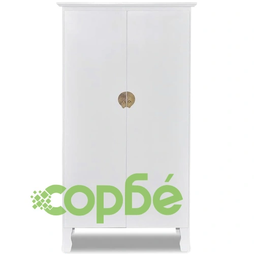 Дървен китайски сватбен шкаф с три рафта и две врати  ➤ топ цена ➤ sorbe.bg