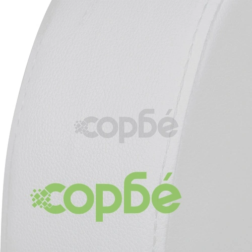 Диван реклайнер, двуместен, изкуствена кожа, бял  ➤ топ цена ➤ sorbe.bg