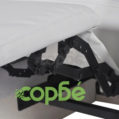 Диван реклайнер, 3-местен, изкуствена кожа, бял  ➤ топ цена ➤ sorbe.bg