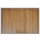 Бамбукова постелка за баня 60 x 90 см, кафява