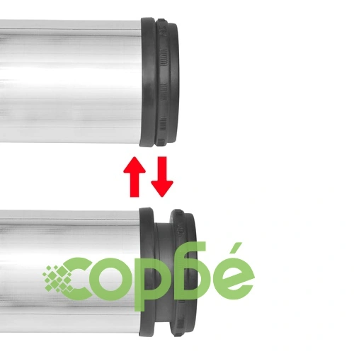 4 крака за регулиране на височината на маси, матиран никел, 710 мм ➤ топ цена ➤ sorbe.bg