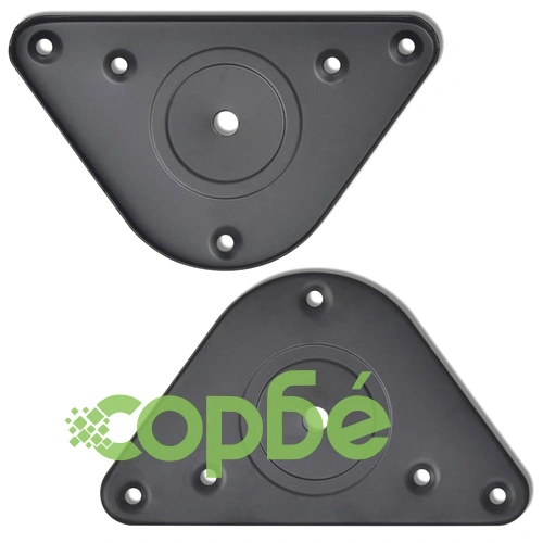 4 крака за регулиране на височината на маси, черно, 710 мм ➤ топ цена ➤ sorbe.bg