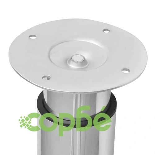 Телескопични крака за маса, хром, 2 бр, 710 мм-1100 мм ➤ топ цена ➤ sorbe.bg