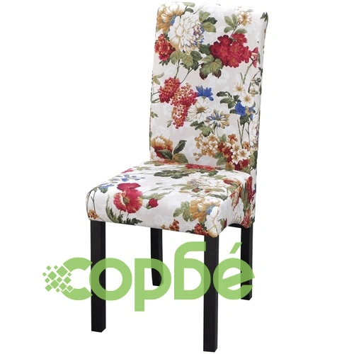 Трапезни столове, 2 бр, многоцветни, текстил ➤ топ цена ➤ sorbe.bg