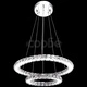 Кристален LED полилей с два пръстена 23,6 W