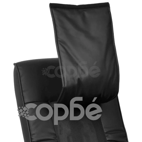 Шиацу масажен стол, черен, изкуствена кожа ➤ топ цена ➤ sorbe.bg