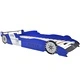 детско легло състезателна кола 90 х 200 см, син цвят