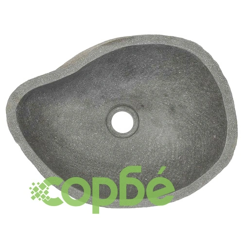 Мивка от речен камък, овална, (37-46)x(29-36) см ➤ топ цена ➤ sorbe.bg