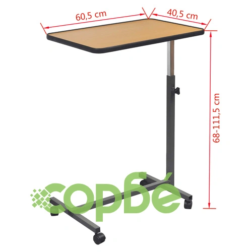 Подвижно бюро за лаптоп, кафяво ➤ топ цена ➤ sorbe.bg