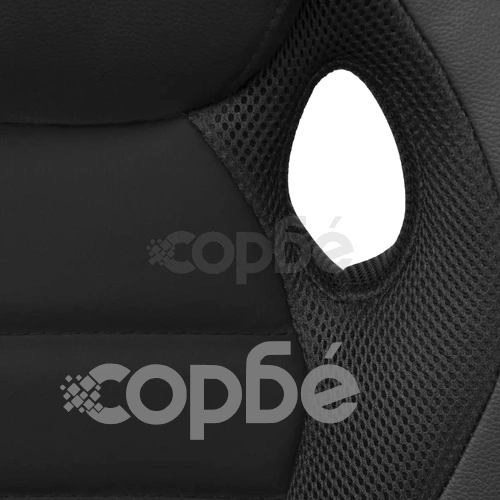 Директорски офис стол от черна изкуствена кожа ➤ топ цена ➤ sorbe.bg