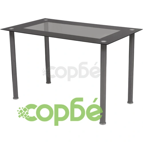 Трапезен комплект, 7 части, черен ➤ топ цена ➤ sorbe.bg