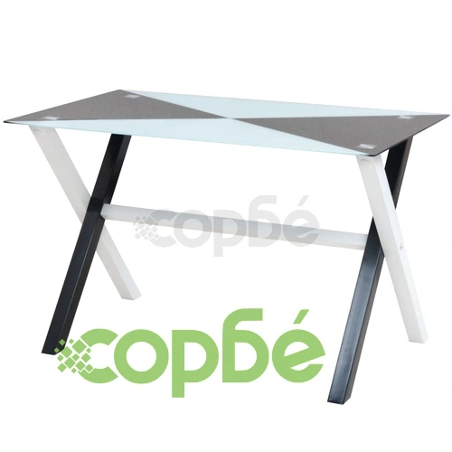 Трапезен комплект, 5 части, маса и 4 стола, изкуствена кожа ➤ топ цена ➤ sorbe.bg