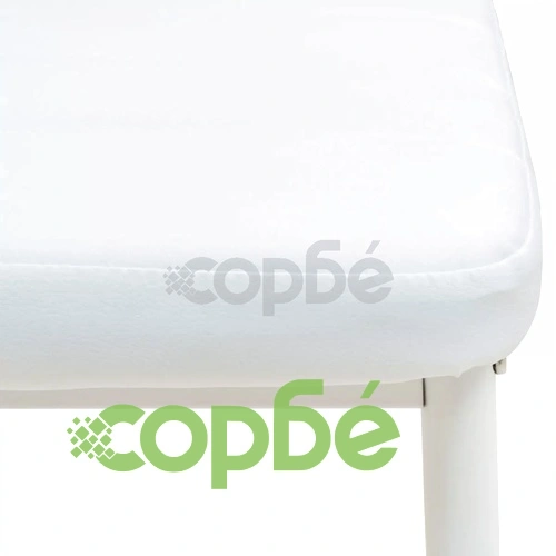 Трапезен комплект, 5 части, маса и 4 стола, изкуствена кожа ➤ топ цена ➤ sorbe.bg