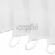 Вертикална щора, плат, 120x180 см, бяла