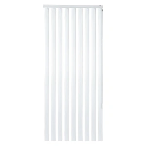 Вертикална щора, PVC, 150x250 см, бяла