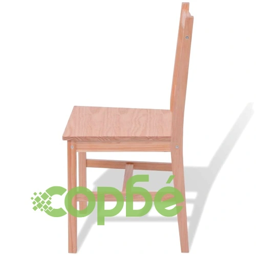 Трапезен комплект, 7 части, борово дърво ➤ топ цена ➤ sorbe.bg