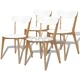 Трапезен комплект от 5 части от MDF и бреза